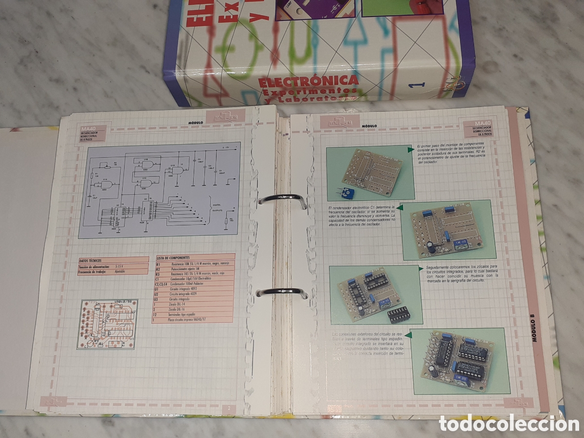 Libros de segunda mano: ELECTR&Oacute;NICA EXPERIMENTOS Y LABORATORIO ENCICLOPEDIA COMPLETA - Foto 14