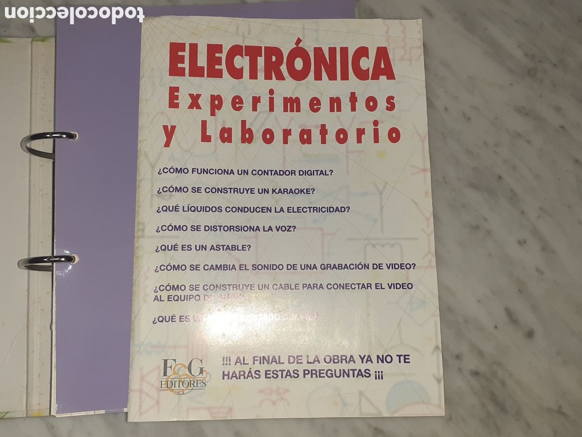 Libros de segunda mano: ELECTR&Oacute;NICA EXPERIMENTOS Y LABORATORIO ENCICLOPEDIA COMPLETA - Foto 23