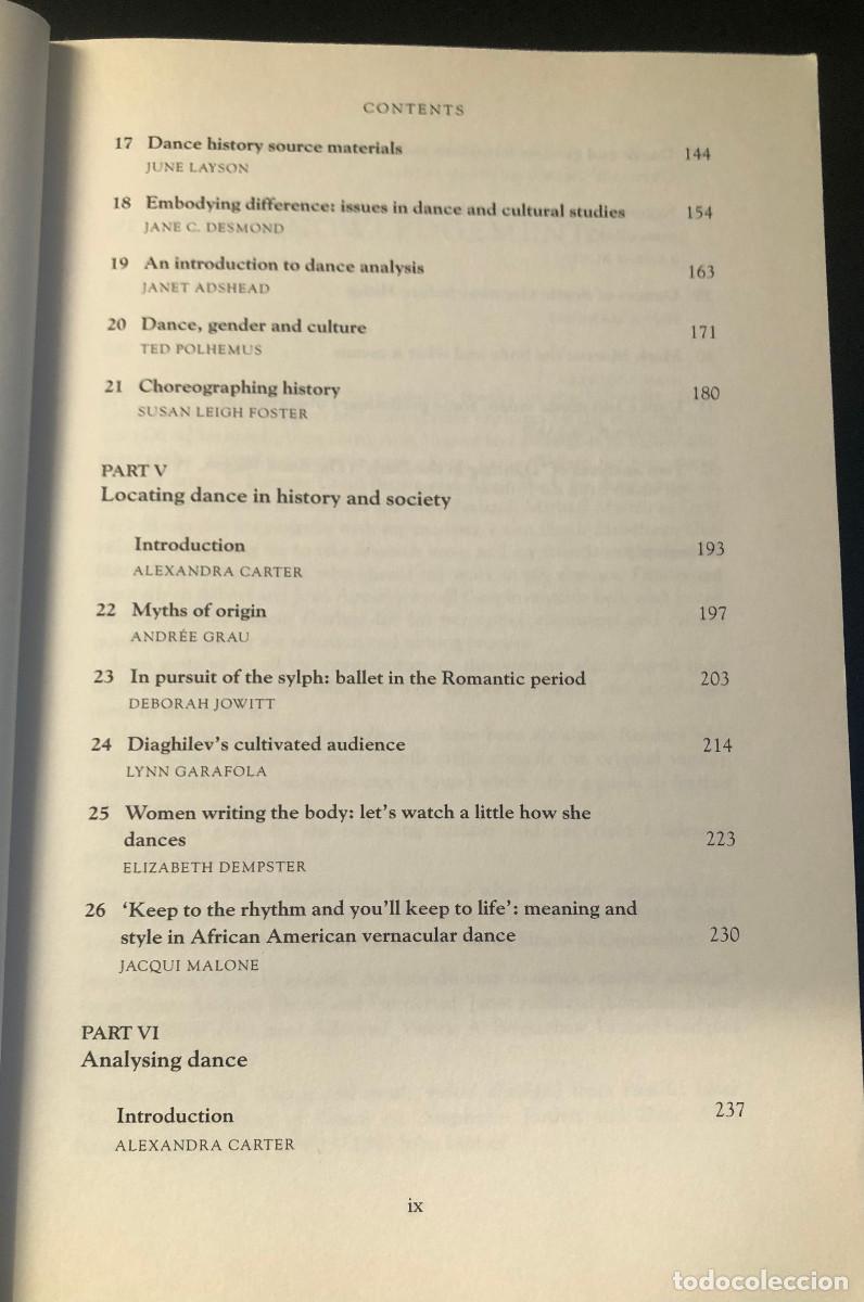 Libros de segunda mano: Routledge Dance Studies Reader - Foto 4