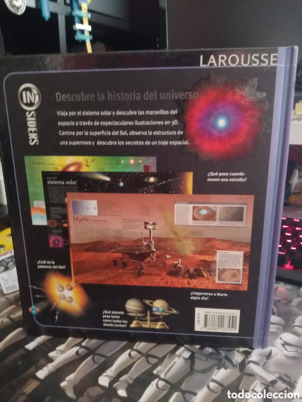 Libros de segunda mano: El espacio Alan Dyer insiders Larousse - Foto 2
