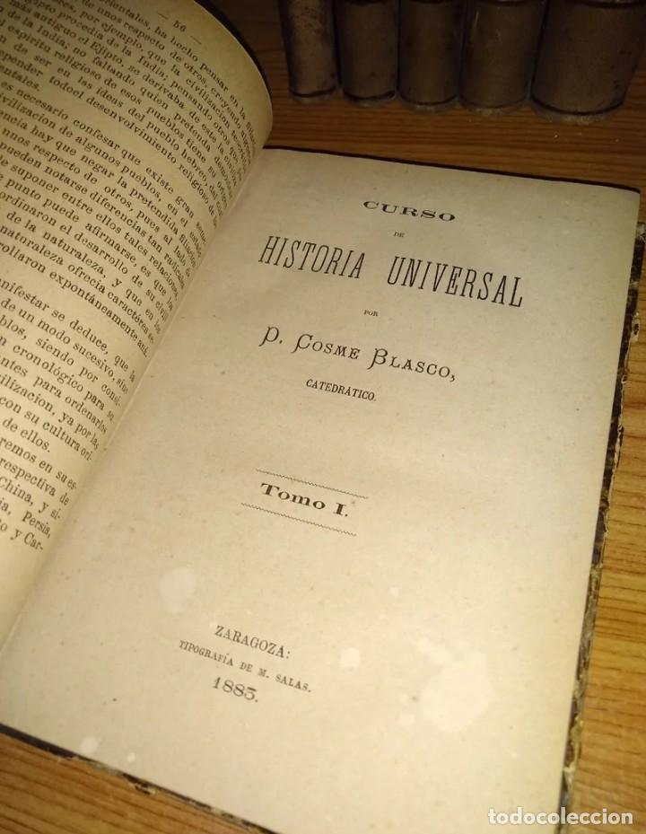Libros de segunda mano: Historia universal. Cosme Blasco - Foto 3