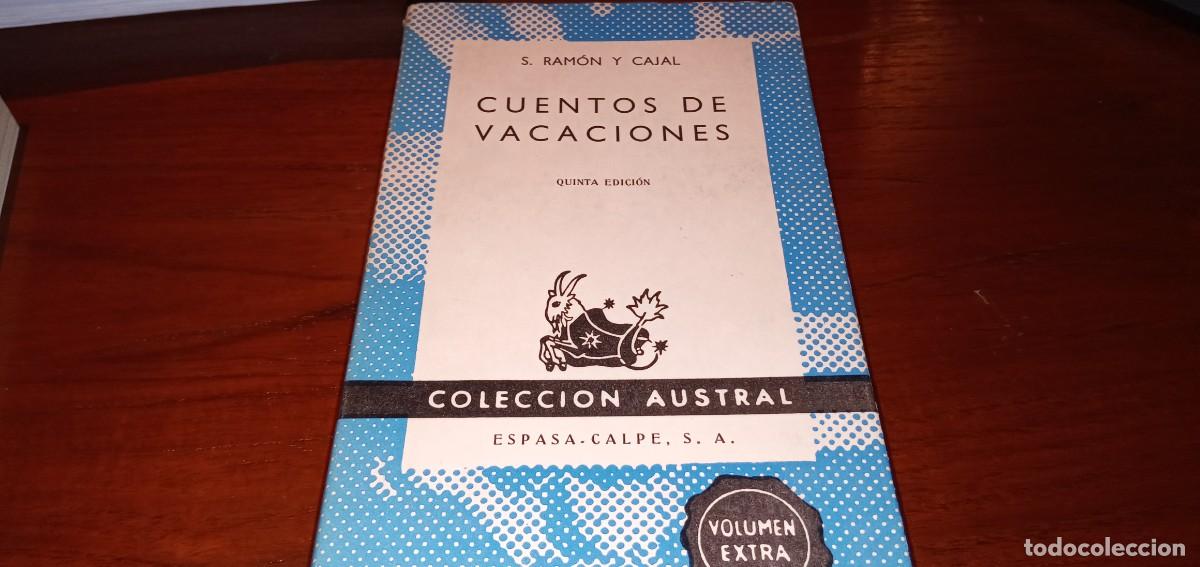 Libros de segunda mano: Cuentos de vacaciones Santiago Ram&oacute;n y Cajal - Foto 1