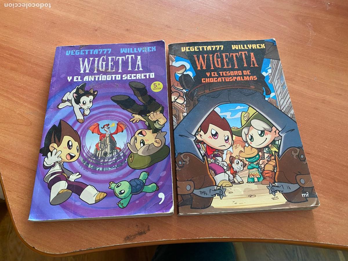 Libros de segunda mano: WIGETTA. LOTE 2 LIBROS DIFERENTES EN CASTELLANO (LB58) - Foto 1