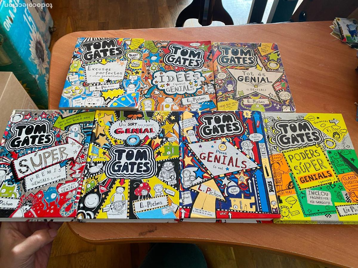 Libros de segunda mano: TOM GATES. LOTE 7 LIBROS DIFERENTES EN CATALAN. (LB58) - Foto 1