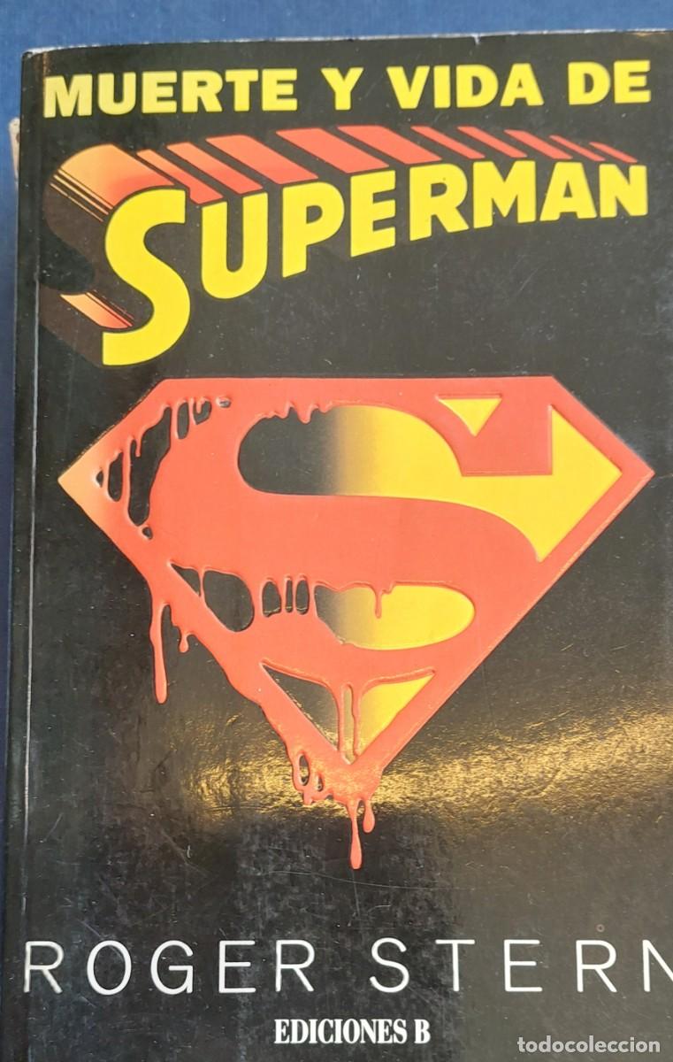 Libros de segunda mano: Muerte y vida de Superman Roger Stern 1994 - Foto 1