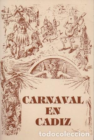 Libros de segunda mano: CARNAVAL EN CADIZ - A-CA-2862 ,2 - Foto 1