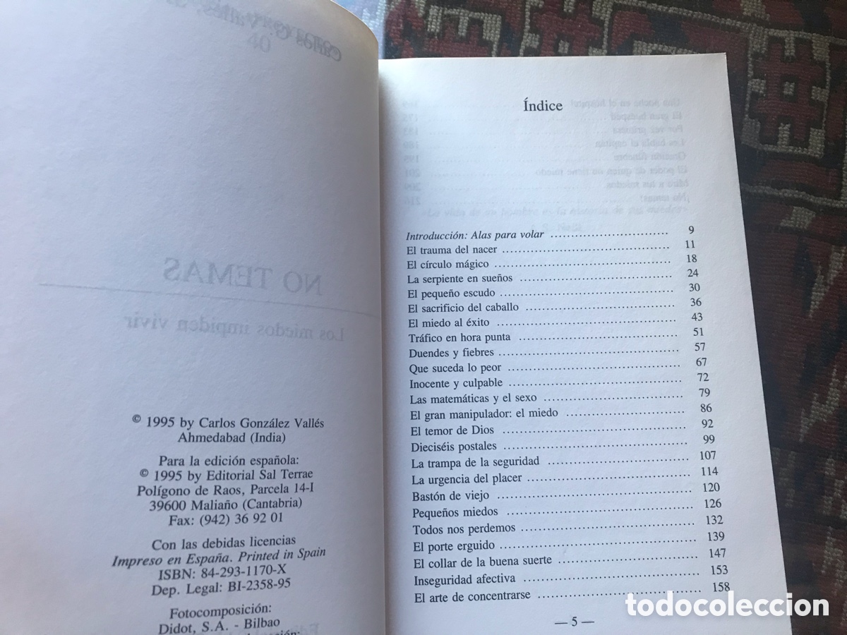 Libros de segunda mano: No temas. Carlos G. Vall&eacute;s. Sal Terrae - Foto 5