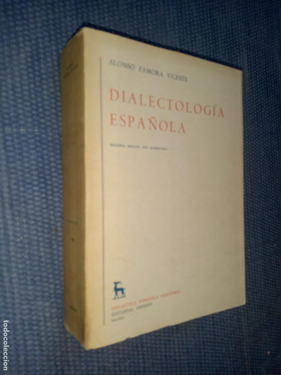 Libros de segunda mano: Zamora Vicente: Dialectolog&iacute;a Espa&ntilde;ola - Foto 1