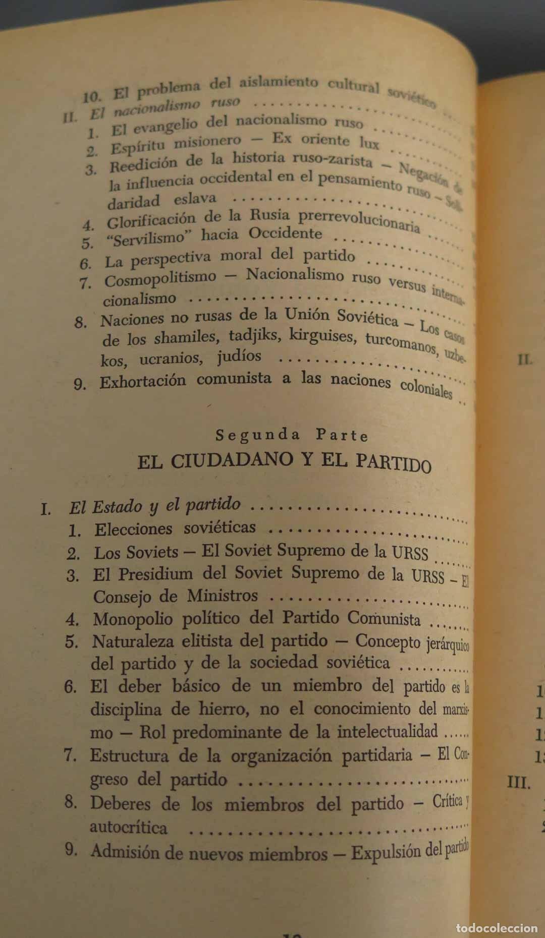 Libros de segunda mano: W. W. KULSKI EL REGIMEN SOVIETICO. 2 TOMOS - Foto 3