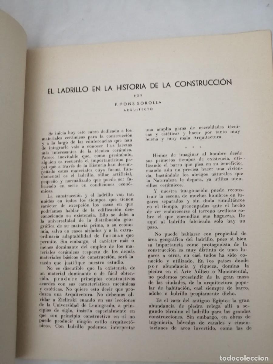 Libros de segunda mano: El ladrillo en la historia de la construcci&oacute;n - Foto 6