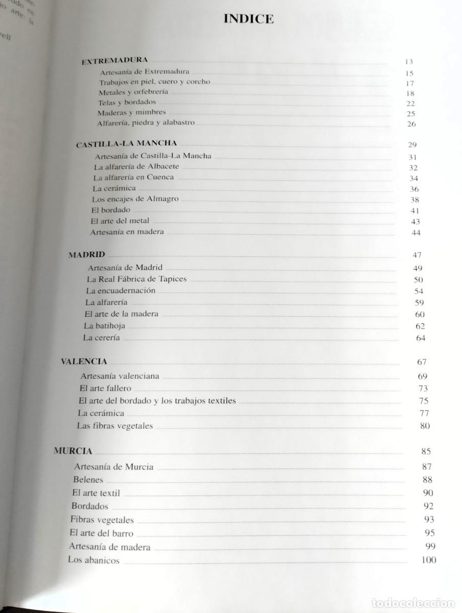 Libros de segunda mano: Artesan&iacute;a popular de Espa&ntilde;a, 2 tomos, ediciones Rayuela, 1994, - Foto 4