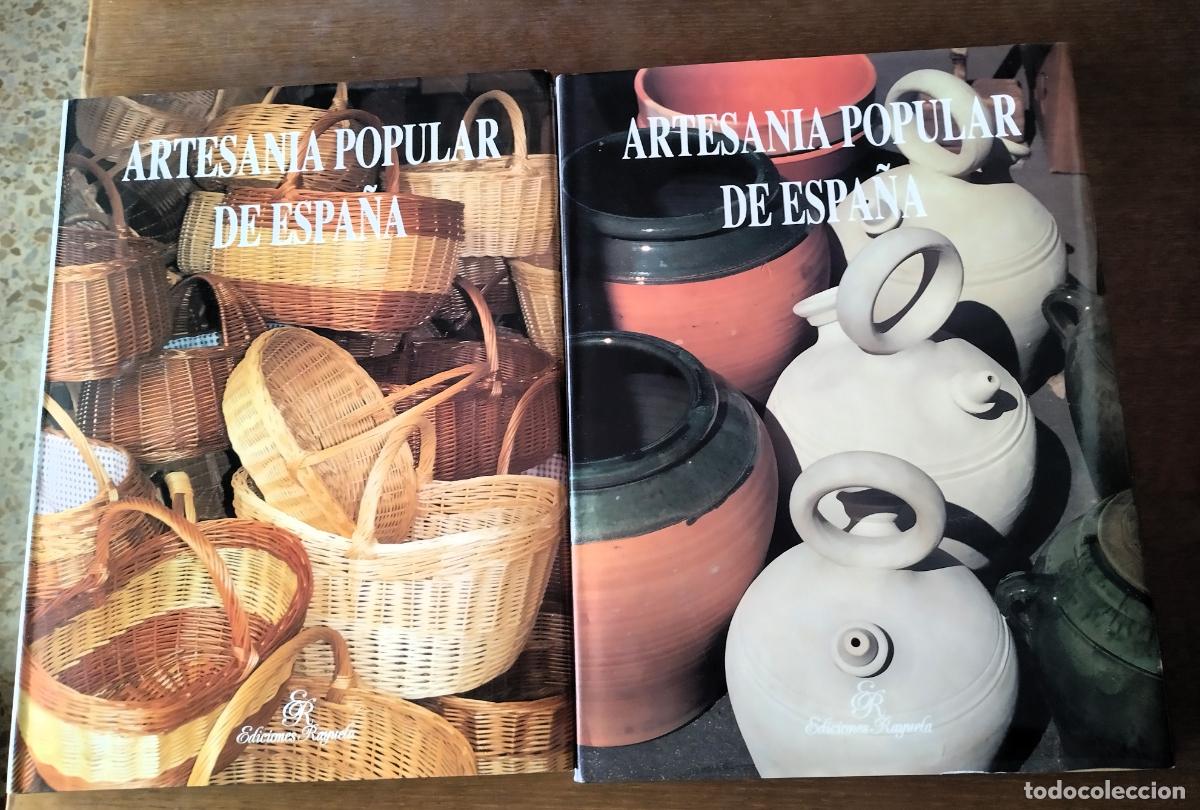 Libros de segunda mano: Artesan&iacute;a popular de Espa&ntilde;a, 2 tomos, ediciones Rayuela, 1994, - Foto 1