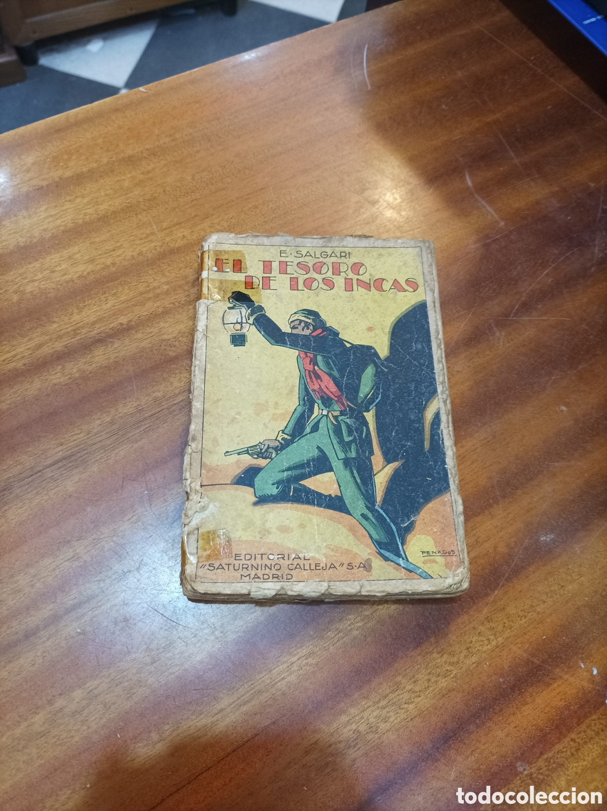 Libros de segunda mano: EL TESORO DE LOS INCAS.E.SALGARI.EDITORIAL SATURNINO CALLEJA - Foto 1