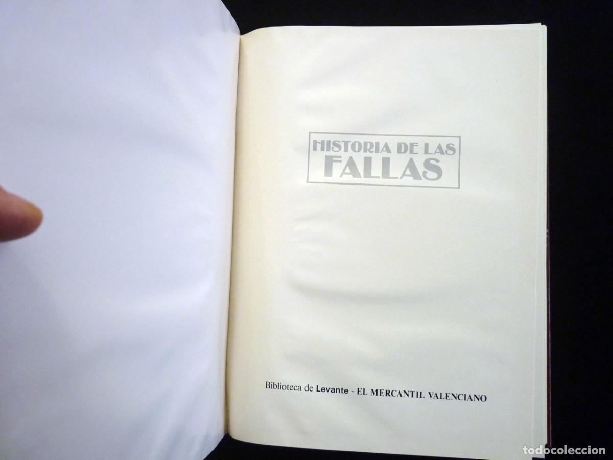 Libros de segunda mano: HISTORIA DE LAS FALLAS. LEVANTE EMV, 1990. COMO NUEVO - Foto 5