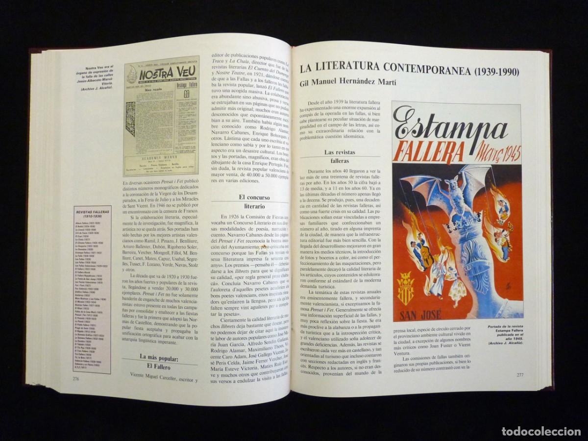 Libros de segunda mano: HISTORIA DE LAS FALLAS. LEVANTE EMV, 1990. COMO NUEVO - Foto 9