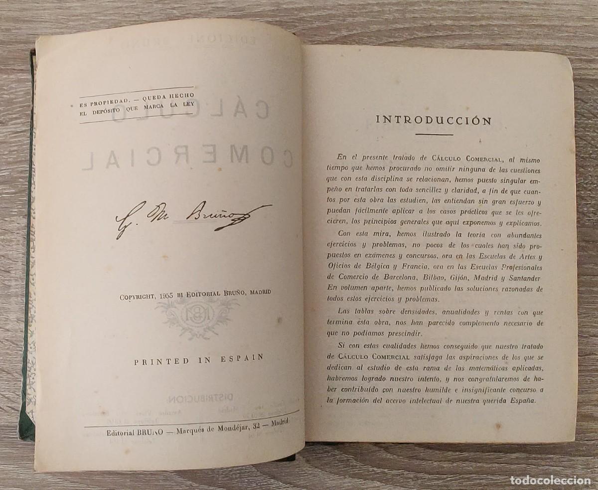 Libros de segunda mano: Libro. Calculo comercial. Editorial Bru&ntilde;o. A&ntilde;o 1955. - Foto 6
