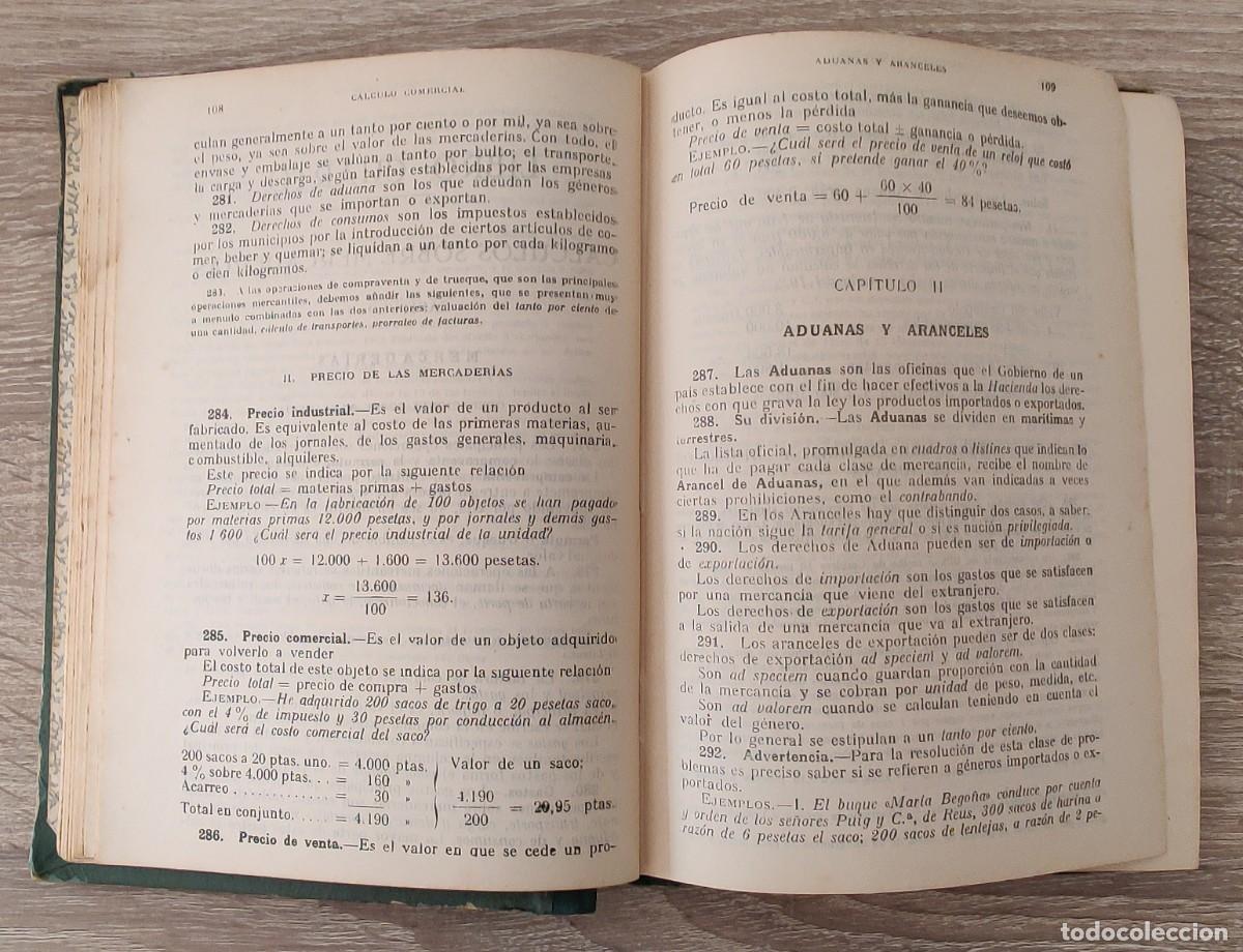 Libros de segunda mano: Libro. Calculo comercial. Editorial Bru&ntilde;o. A&ntilde;o 1955. - Foto 8