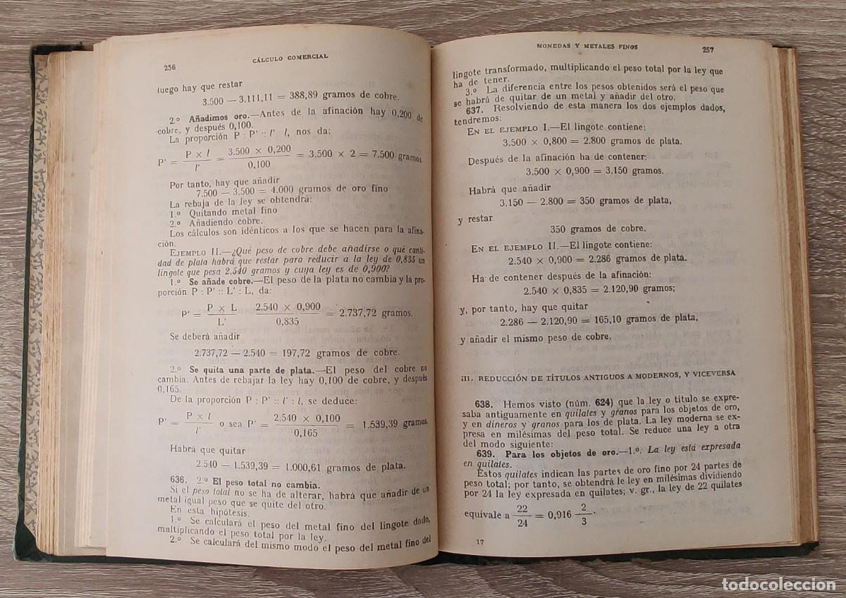 Libros de segunda mano: Libro. Calculo comercial. Editorial Bru&ntilde;o. A&ntilde;o 1955. - Foto 10