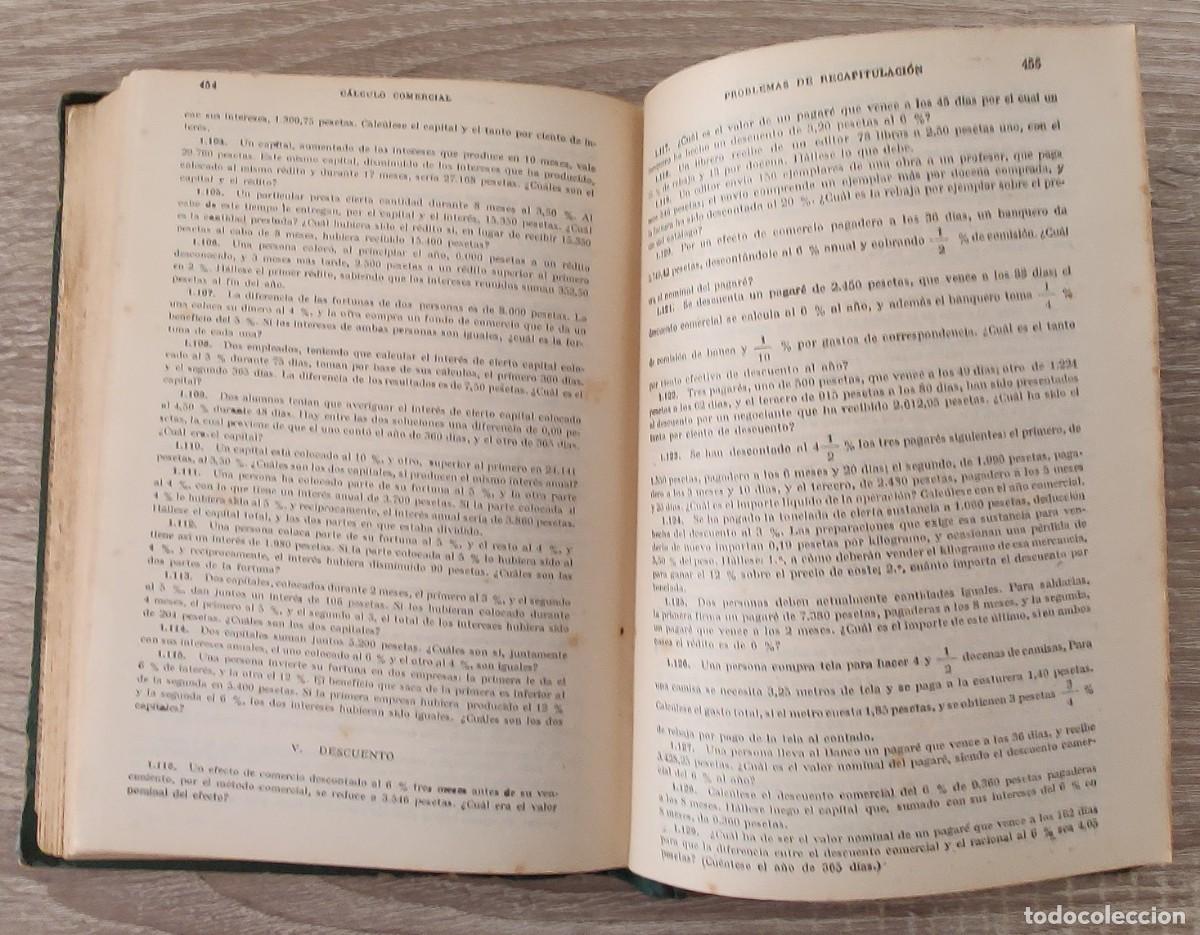 Libros de segunda mano: Libro. Calculo comercial. Editorial Bru&ntilde;o. A&ntilde;o 1955. - Foto 12