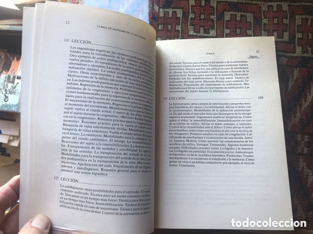 Libros de segunda mano: Curso de hipnosis en 13 lecciones. Oberto Airaudi - Foto 7