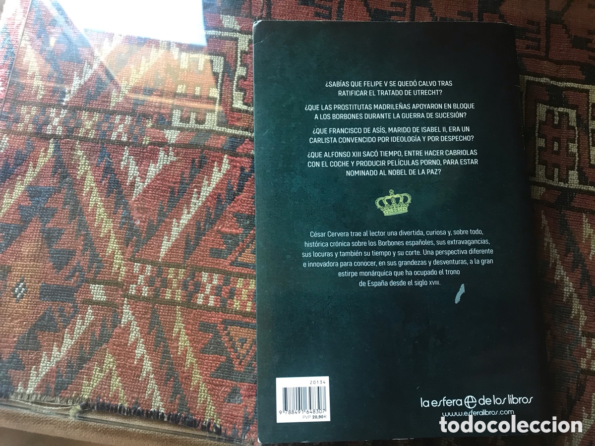 Libros de segunda mano: Los Borbones y sus locuras. C&eacute;sar Cervera moreno - Foto 3
