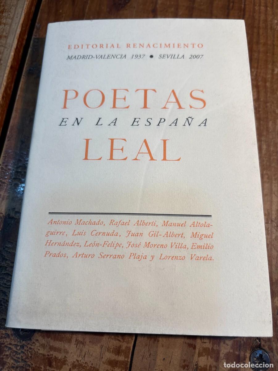 Libros de segunda mano: Poetas en la Espa&ntilde;a leal TRS - Foto 1