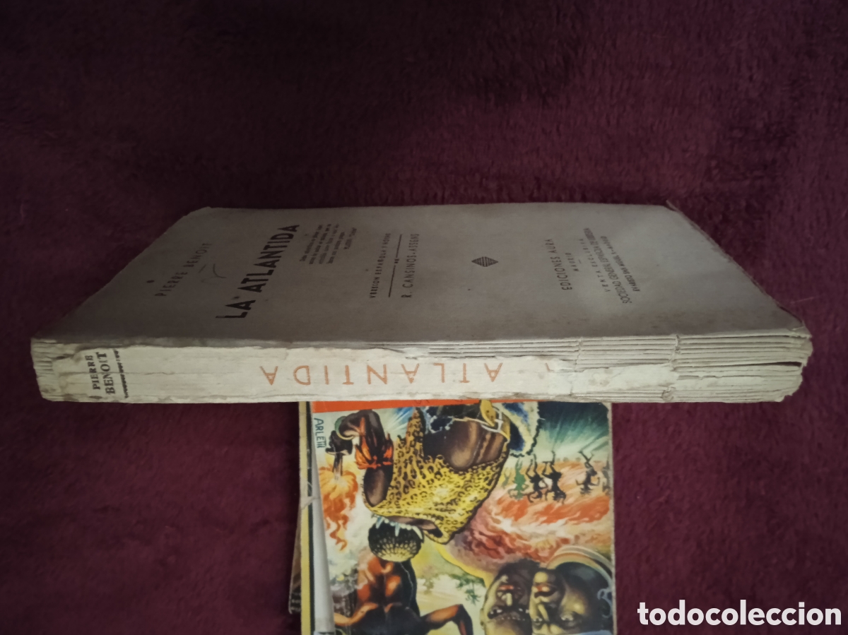 Libros de segunda mano: LA ATLANTIDA / PIERRE BENOIT -ED. AURA 1942 - Foto 3