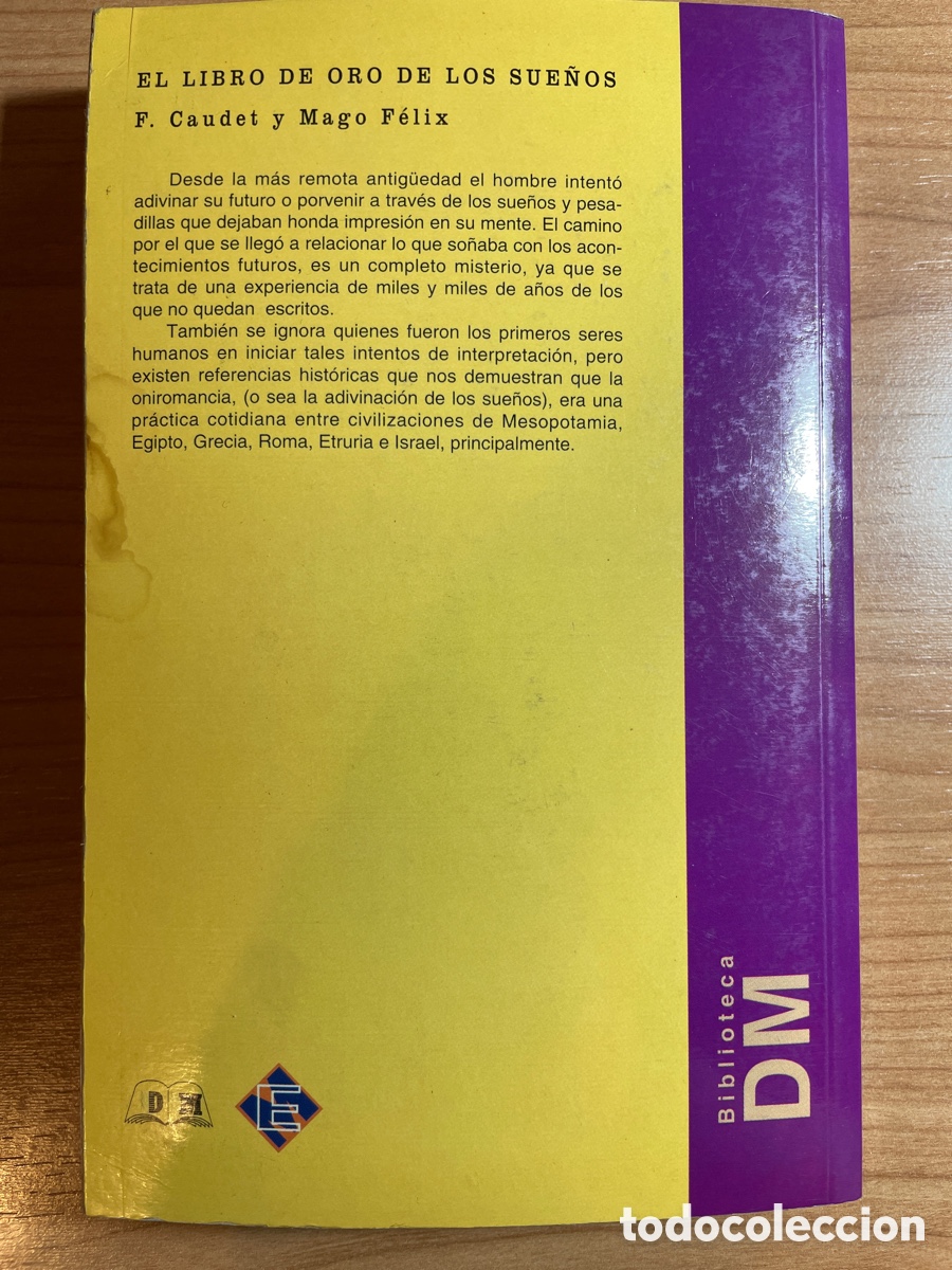 Libros de segunda mano: El libro de oro de los sue&ntilde;os. C&oacute;mo interpretarlos. - Foto 2