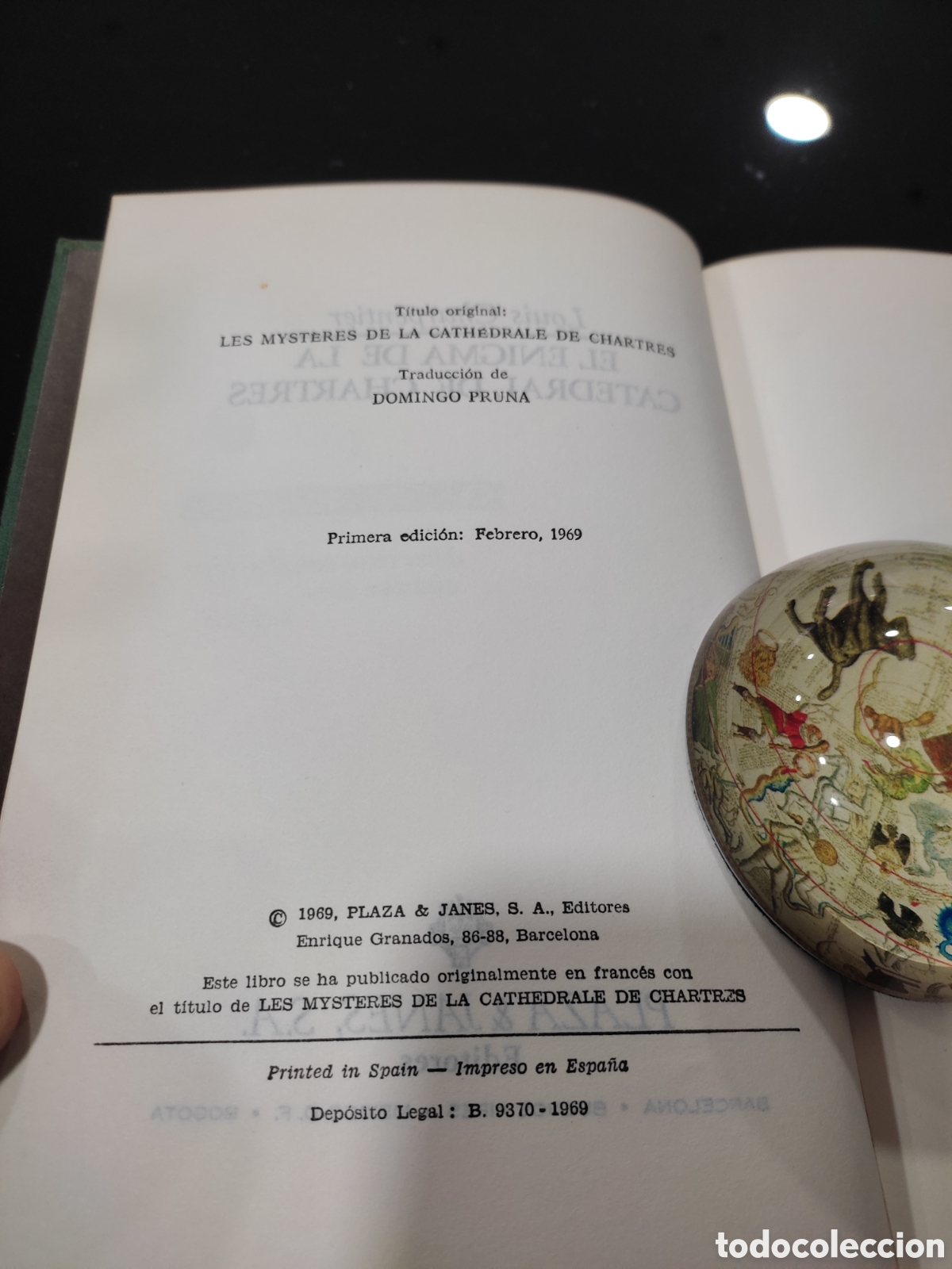 Libros de segunda mano: El enigma de la catedral de Chartres. Louis Carpentier - Foto 5