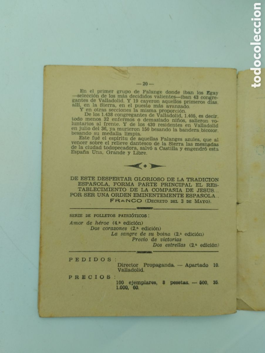 Libros de segunda mano: ADRO XAVIER - Falanges Azules - Foto 3