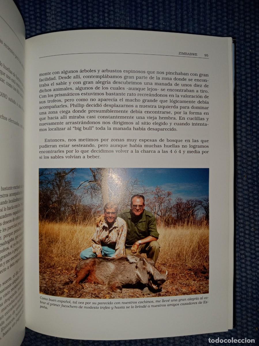 Libros de segunda mano: Del impala al elefante - Caza mayor - - Foto 3
