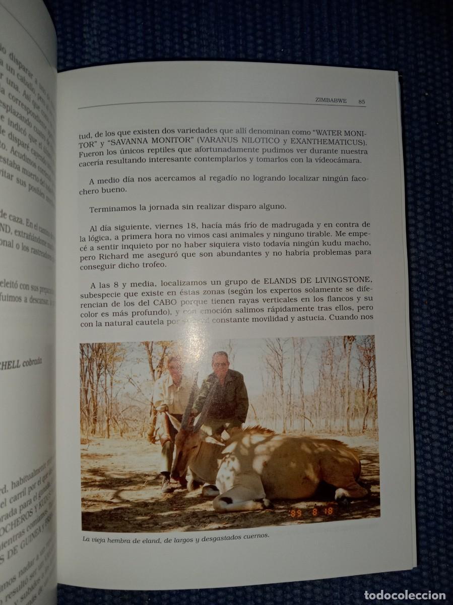 Libros de segunda mano: Del impala al elefante - Caza mayor - - Foto 4
