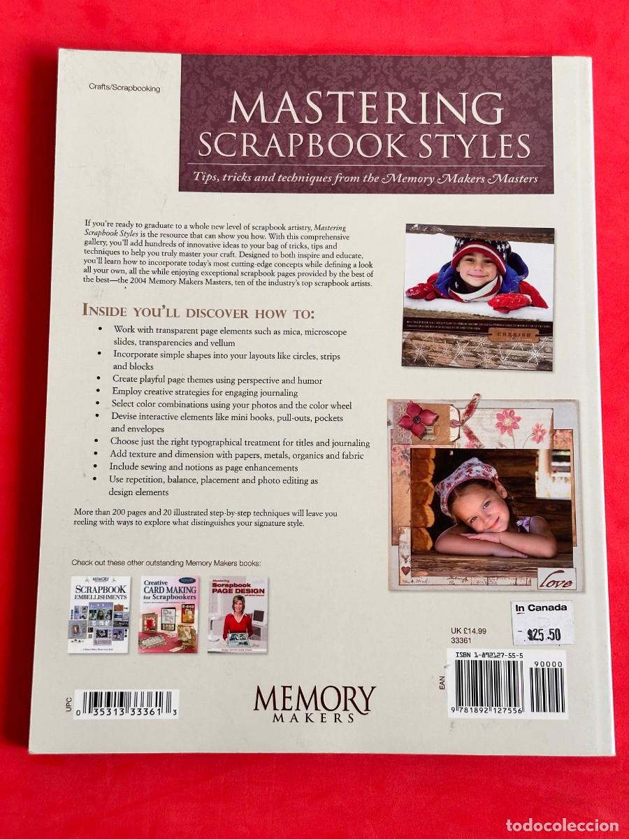 Libros de segunda mano: Mastering Scrapbook Styles: Tips, tricks and techniques from the Memory Makers Masters - Foto 2