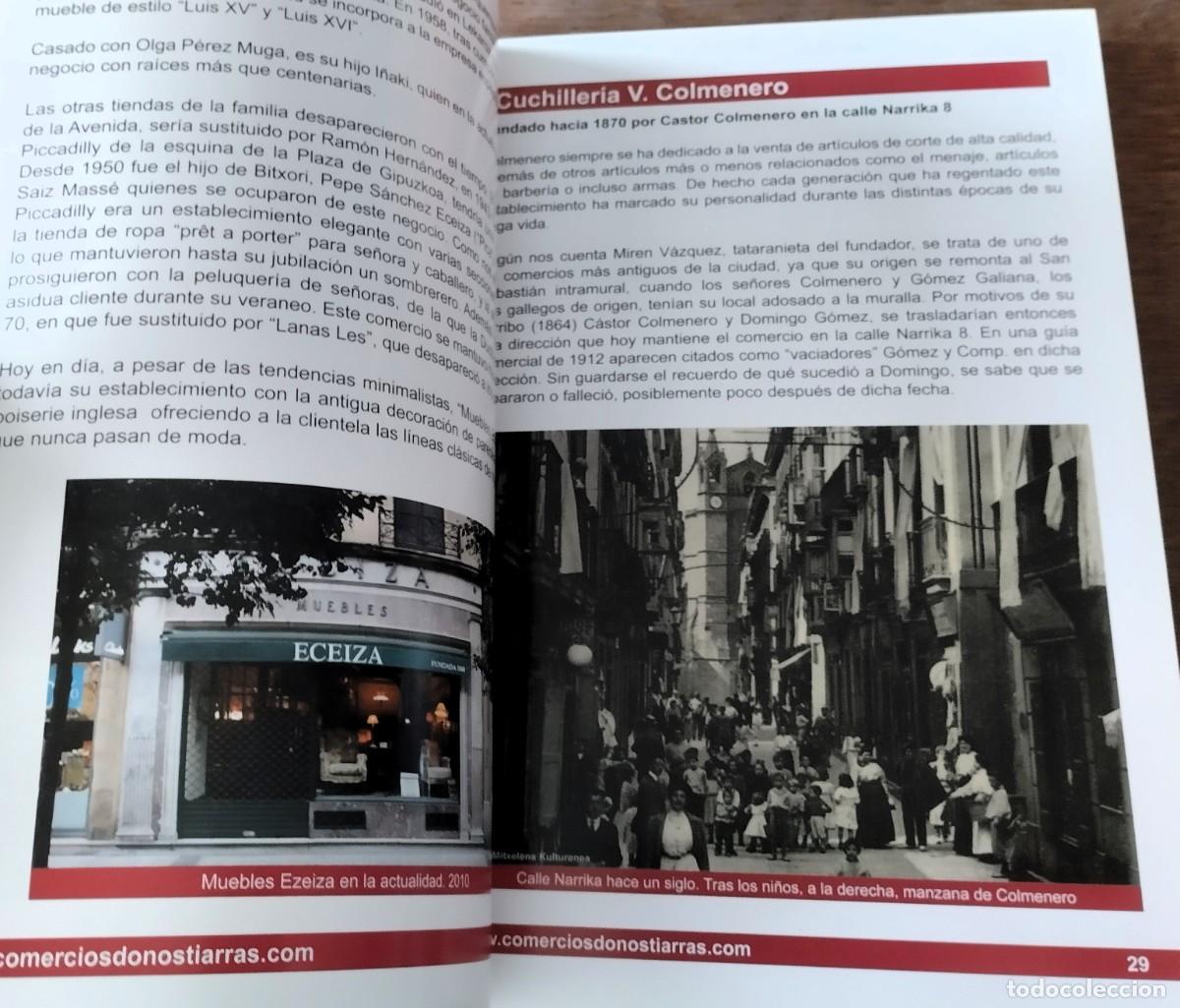 Libros de segunda mano: Comercios donostiarras centenarios, 2010, n&ordm; 2 - Foto 3