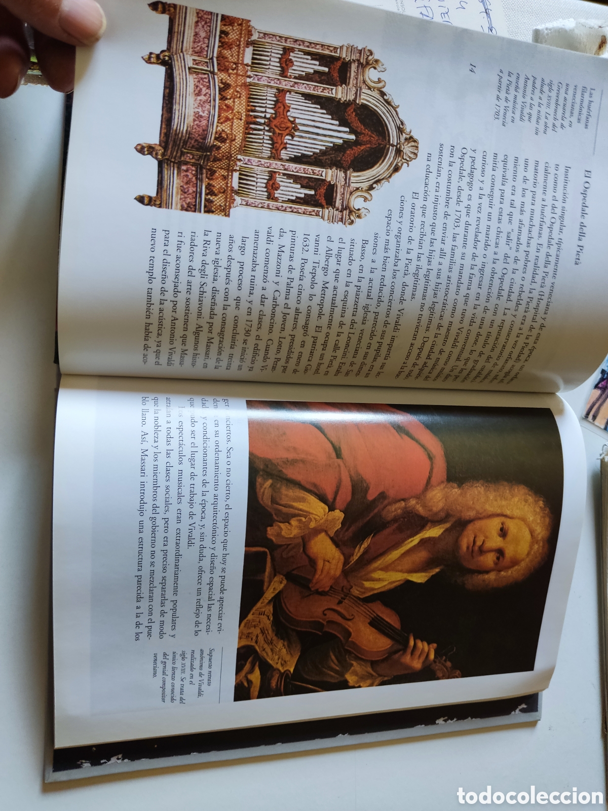 Libros de segunda mano: Libro Vivaldi con dos CDs - Foto 3