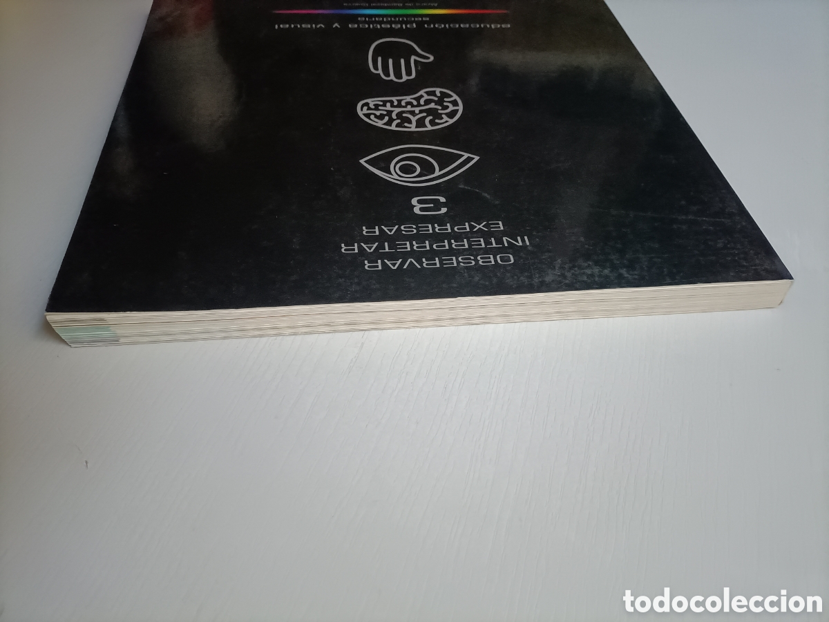 Libros de segunda mano: Observar interpretar educaci&oacute;n pl&aacute;stica y visual secundaria &Aacute;lvaro de Sandoval - Foto 3