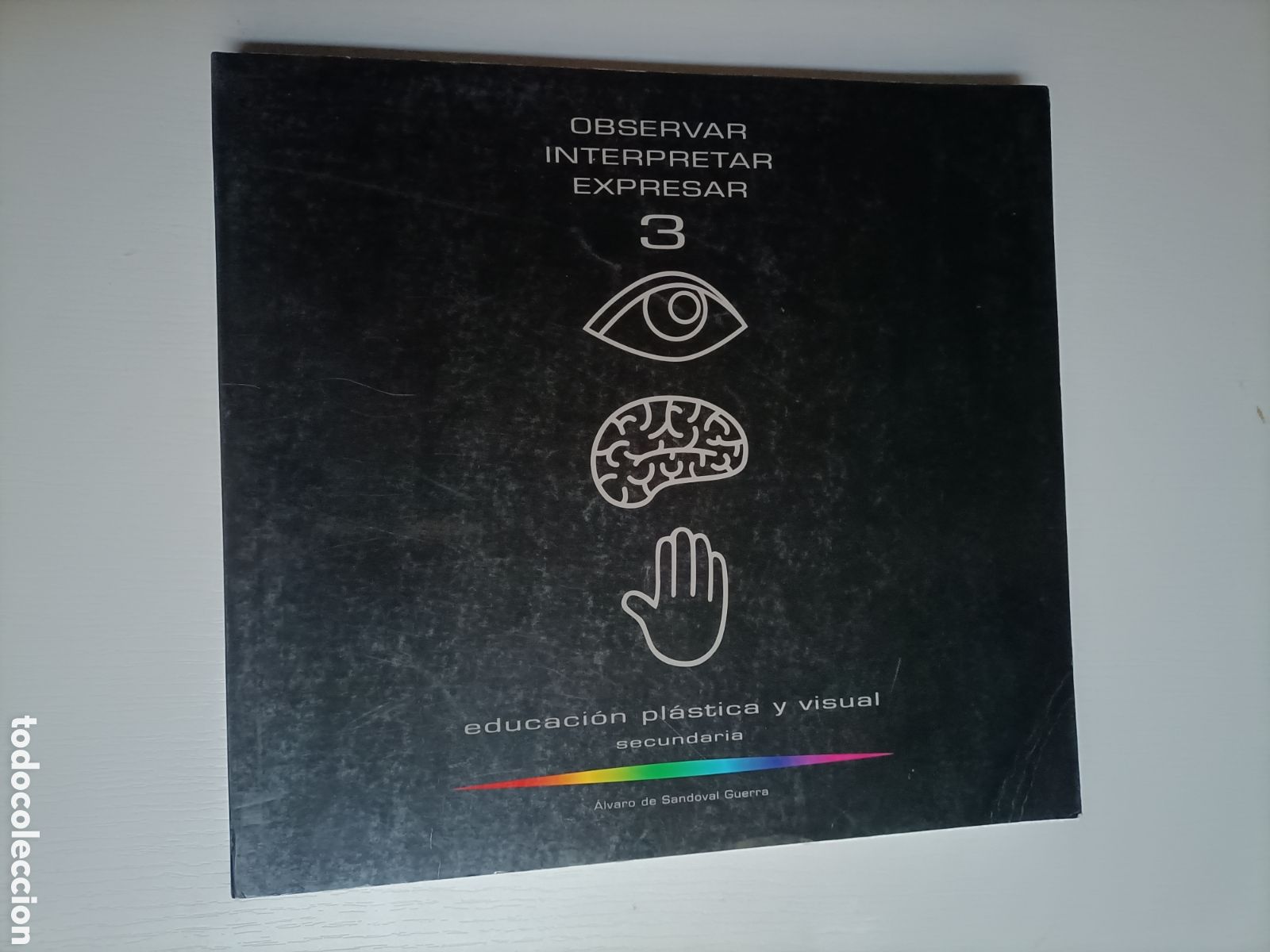 Libros de segunda mano: Observar interpretar educaci&oacute;n pl&aacute;stica y visual secundaria &Aacute;lvaro de Sandoval - Foto 1