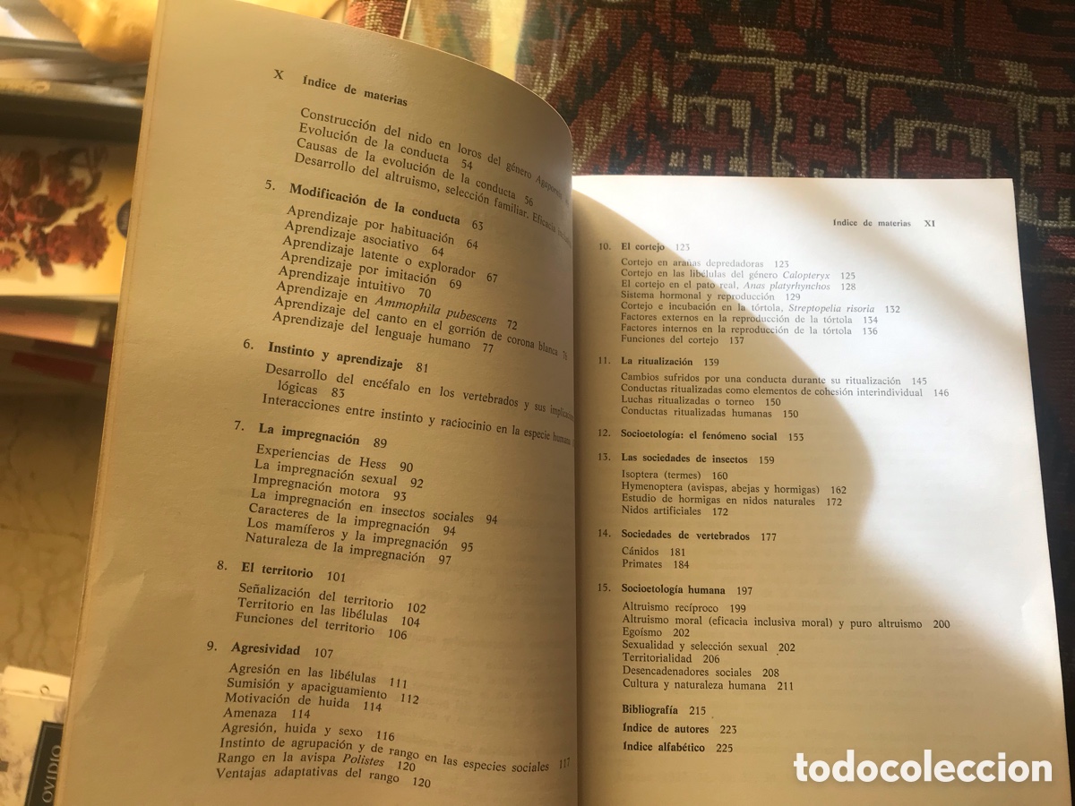 Libros de segunda mano: Introducci&oacute;n a la Etolog&iacute;a. Andr&eacute;s de Haro - Foto 6
