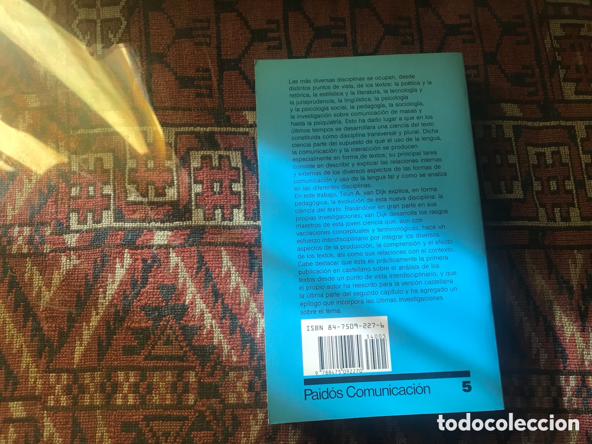 Libros de segunda mano: La ciencia del texto. Teun A. Van Dijk - Foto 3