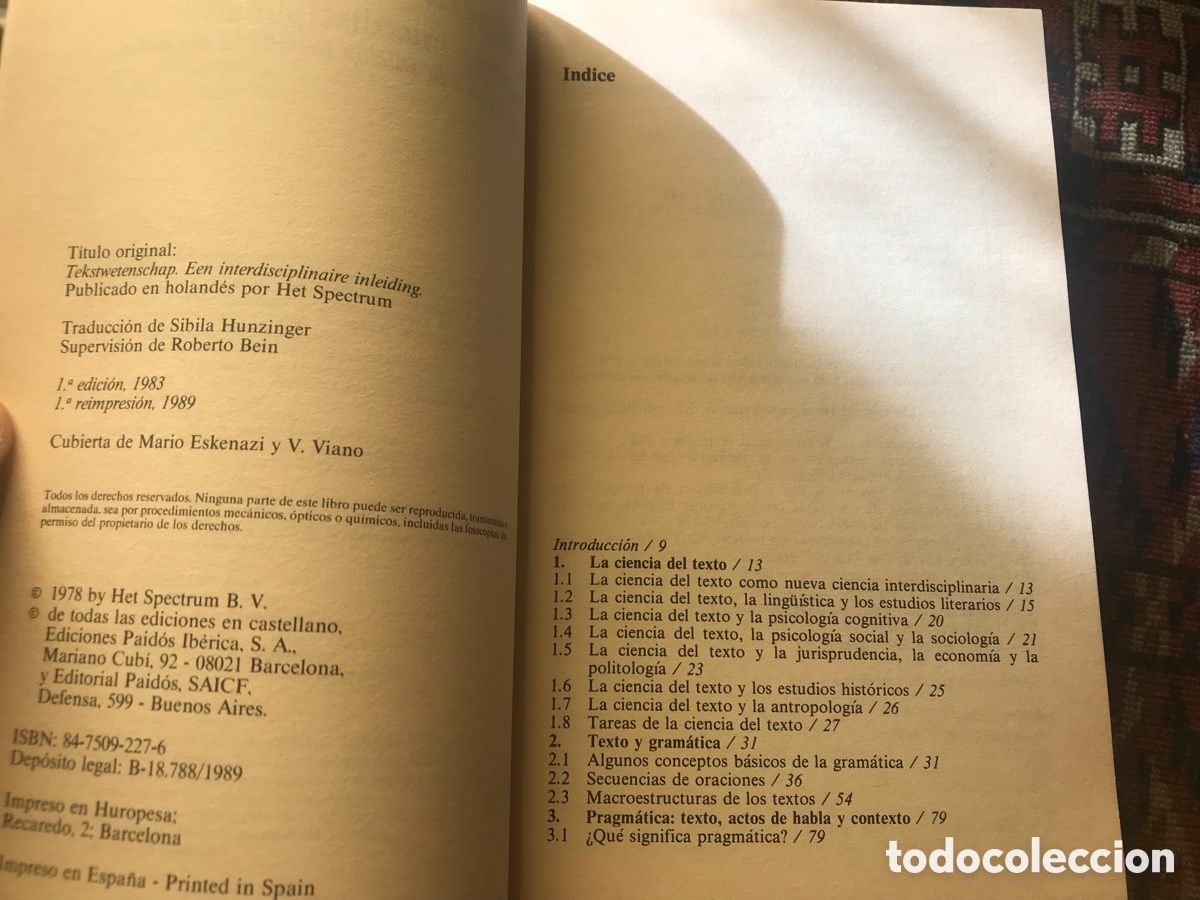Libros de segunda mano: La ciencia del texto. Teun A. Van Dijk - Foto 5