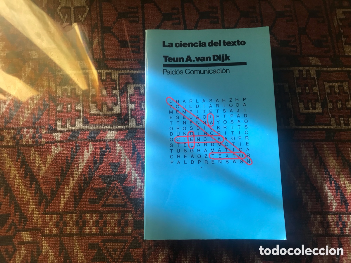 Libros de segunda mano: La ciencia del texto. Teun A. Van Dijk - Foto 1