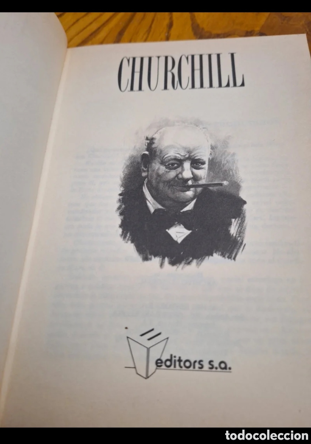 Libros de segunda mano: Churchill libro vida. - Foto 2