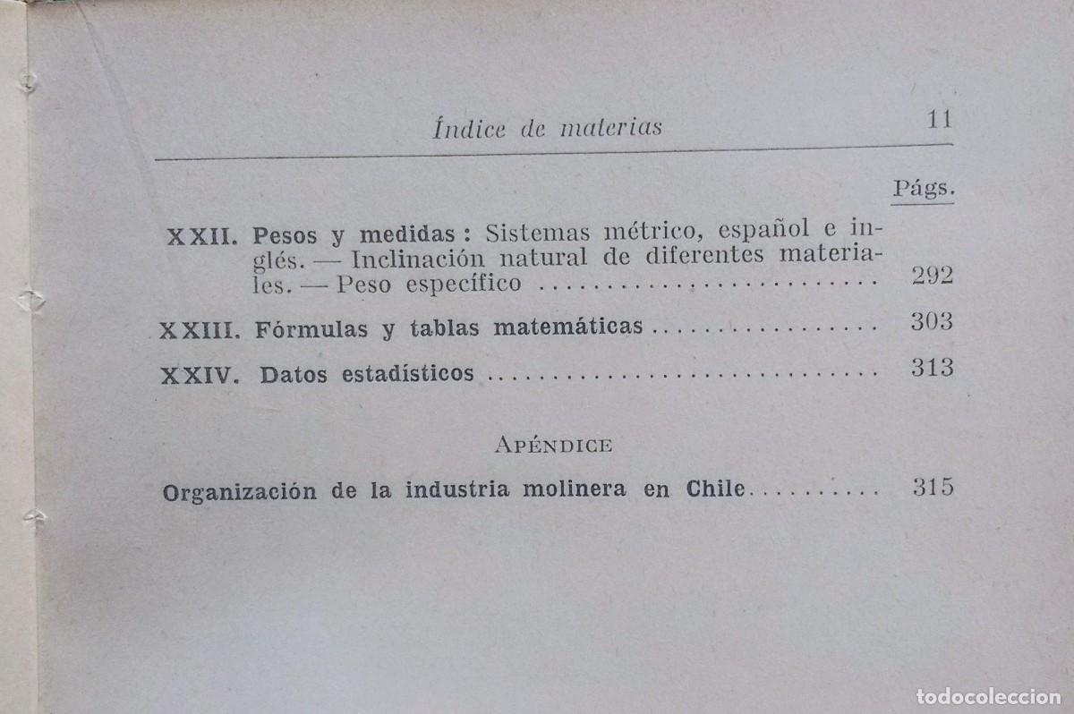 Libros de segunda mano: LA IND&Uacute;STRIA MOLINERA - C. ANDRAE M. - EDITORIAL LABOR - 1&ordf; ed. - 1940 - Foto 9