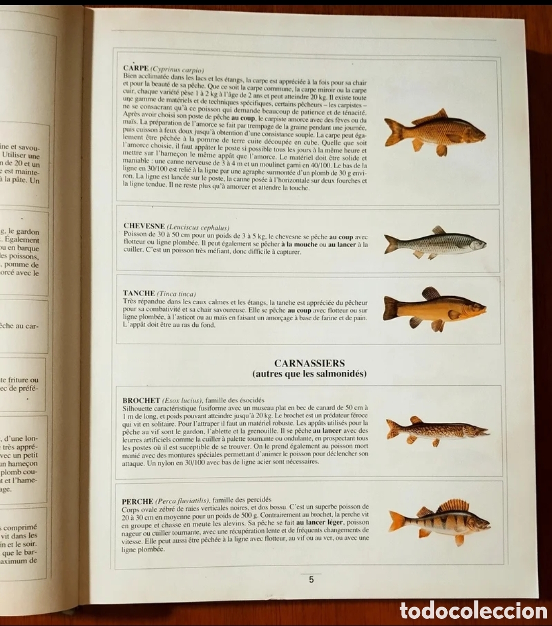 Libros de segunda mano: Atlas practique de la p&ecirc;che. Editions Atlas - Foto 3