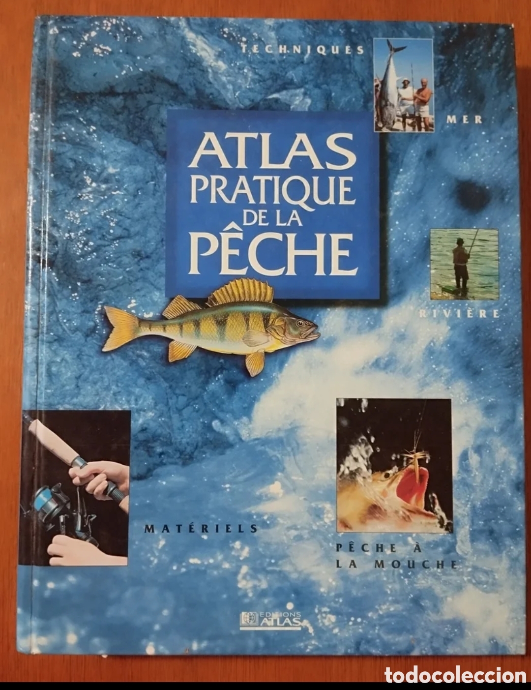 Libros de segunda mano: Atlas practique de la p&ecirc;che. Editions Atlas - Foto 1