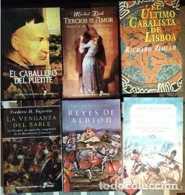 Libros de segunda mano: NARRATIVAS HISTORICAS - EDHASA - 21 TITULOS - Foto 3