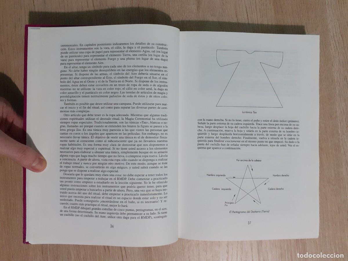 Libros de segunda mano: EL GRAN LIBRO DE LOS RITUALES M&Aacute;GICOS de Donald Michael Kraig 1994 - Foto 3
