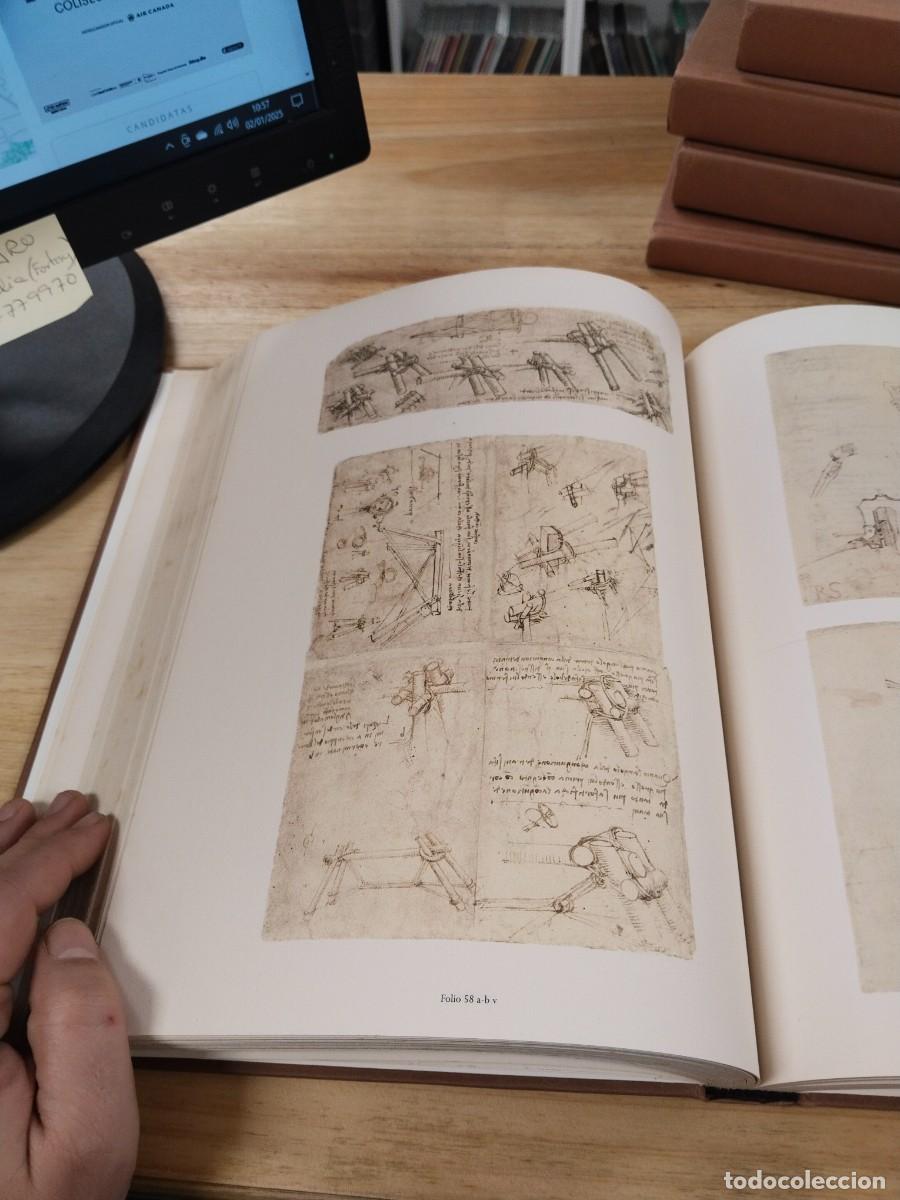 Libros de segunda mano: El C&oacute;dice Atl&aacute;ntico - Leornardo da Vinci. Editorial Folio - Foto 9
