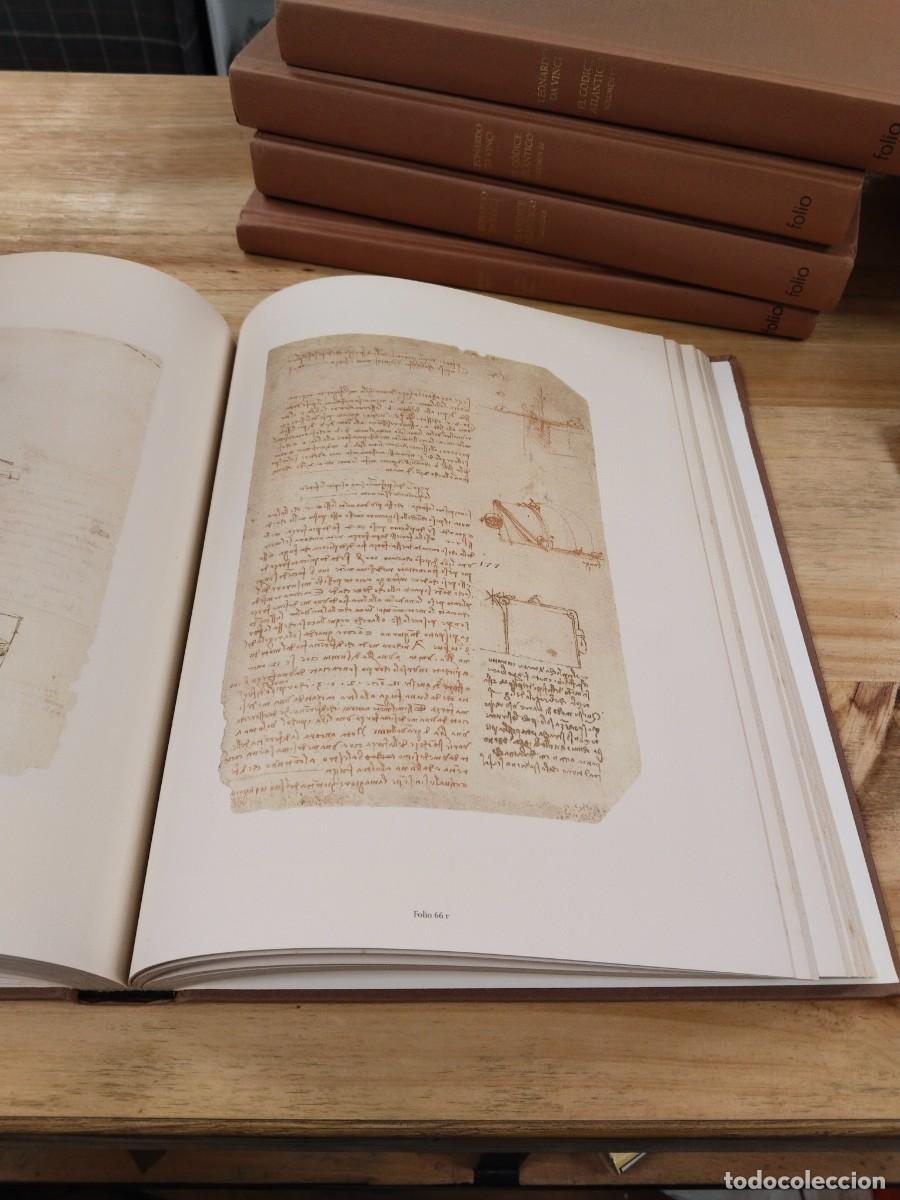 Libros de segunda mano: El C&oacute;dice Atl&aacute;ntico - Leornardo da Vinci. Editorial Folio - Foto 10