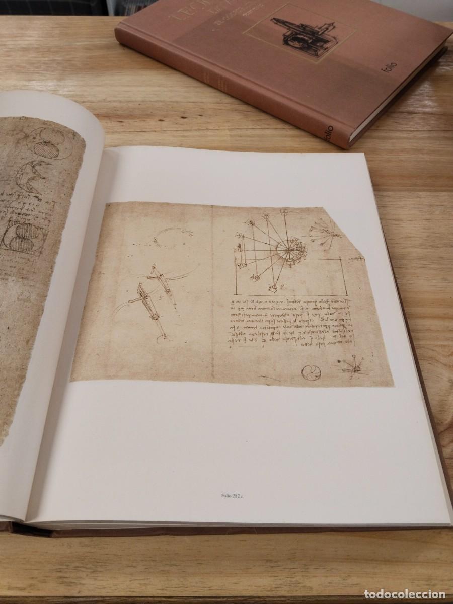 Libros de segunda mano: El C&oacute;dice Atl&aacute;ntico - Leornardo da Vinci. Editorial Folio - Foto 14